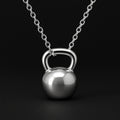 Choose Strength Kettlebell Necklace