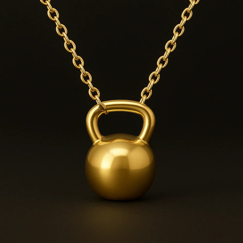 Choose Strength Kettlebell Necklace