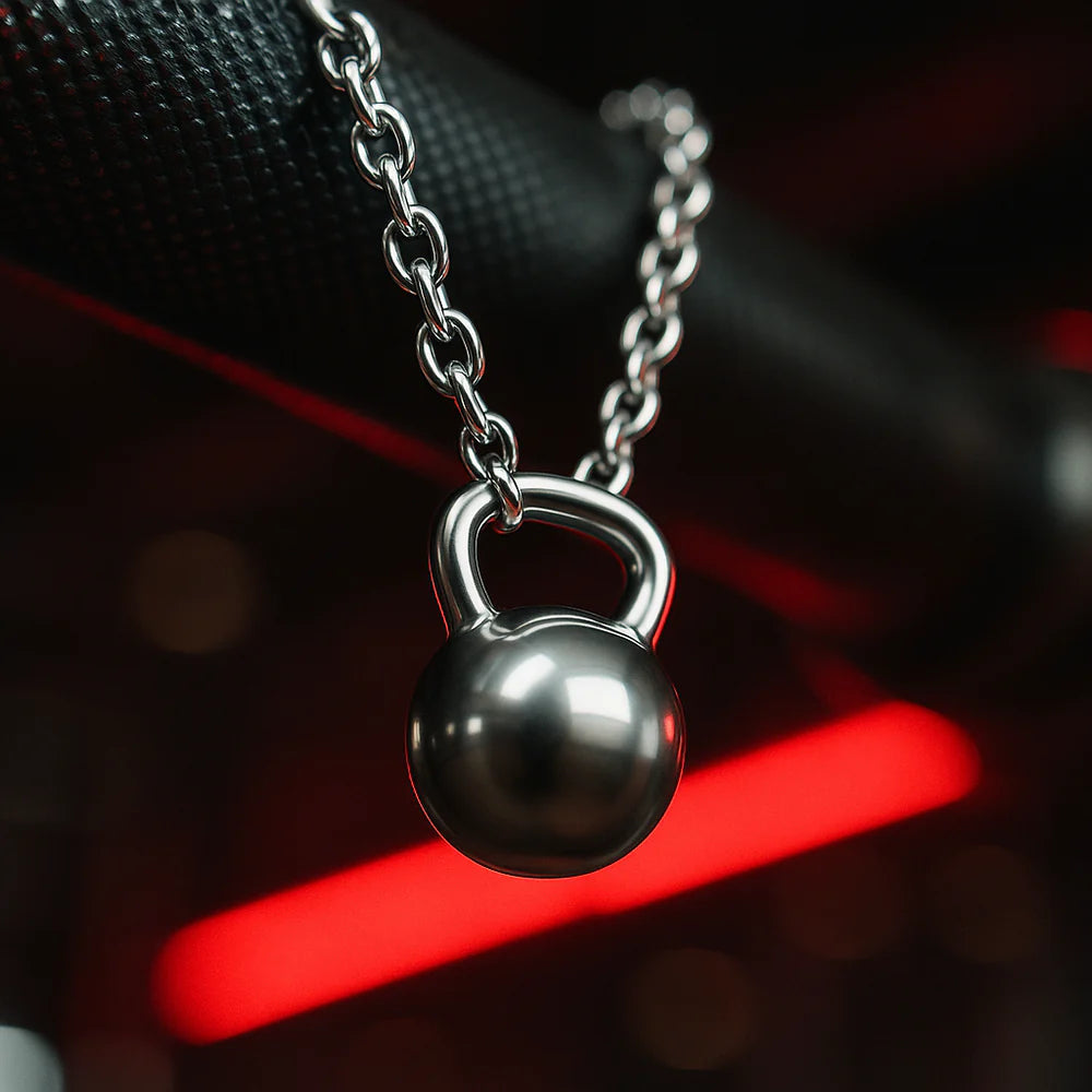 Choose Strength Kettlebell Necklace