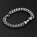 Dumbbell Cuban Link Bracelet