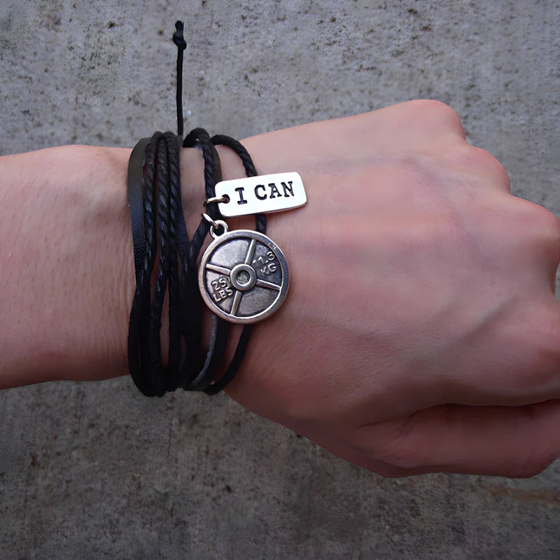 Leather Power Bracelet
